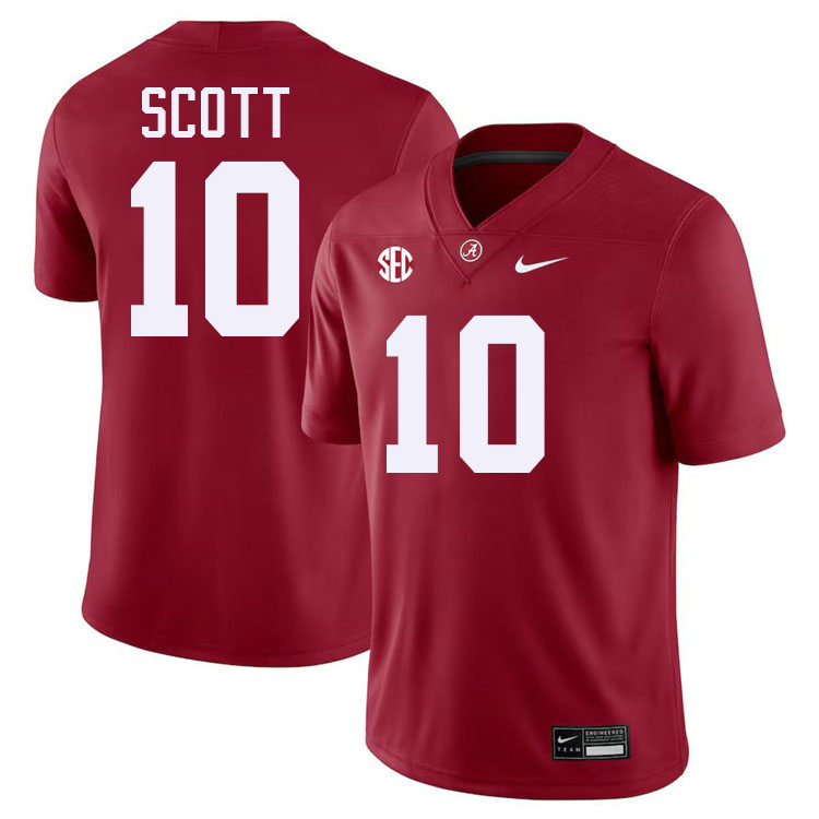 JK Scott Alabama Jersey,University Of Alabama Crimson Tide Football Jersey,Uniforms-Crimson